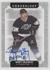 2018 Upper Deck Chronology Franchise History Marty McSorley #FH-LA-MM Auto 00b6