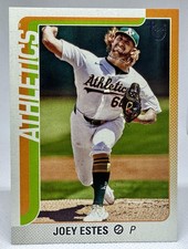 Joey Estes #445 - 2025 Topps Series 2 Vintage Stock /99 SP SSP #’d Athletics