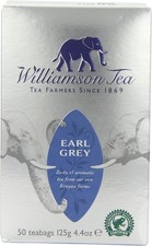 Williamson Tea Earl Grey (Pack of 4, Total 200 Teabags) 0.09 per strip