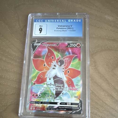 Volcarona V graded CGC 9 for sale on eBay