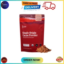 Organic Unsweetened Cacao Powder with Rich Dark Chocolate Flavor NEW