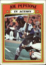 1972 Topps #304 Joe Pepitone