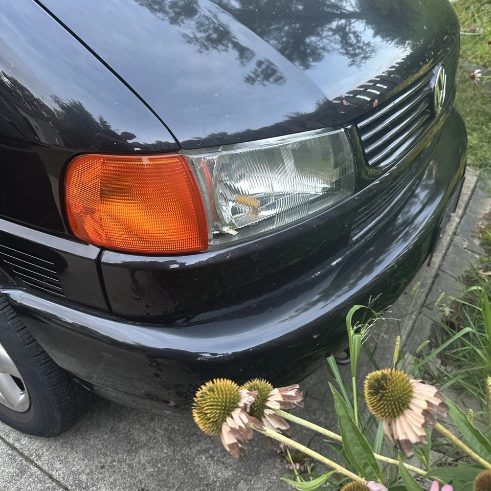 Conjunto de faro derecho T4 1997-2003 marco perfecto OEM Volkswagen Eurovan Foto 2 de 4