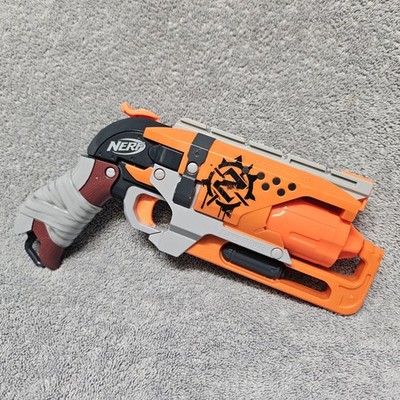 Nerf Zombie Strike Hammershot Revolver Nerf Blaster Tested Working