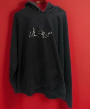 LIL PEEP COME OVER WHEN YOU'RE SOBER CONCERT PULLOVER HOODIE MENS SIZE 2XL