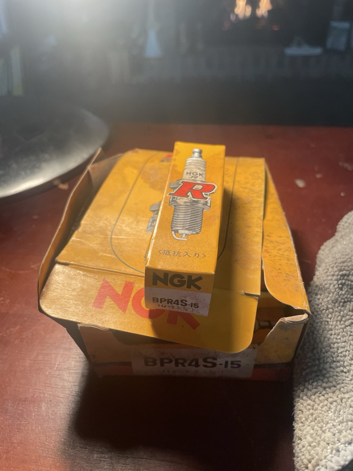 LOT OF 10 NOS NGK SPARK PLUGS BPR4S-15