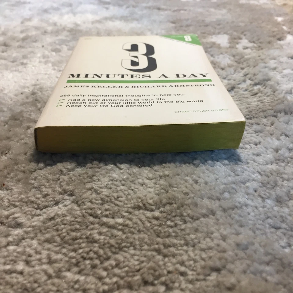 3 Minutes A Day James Keller Richard Armstrong Undated The Christophers Ministry - Image 4 of 4