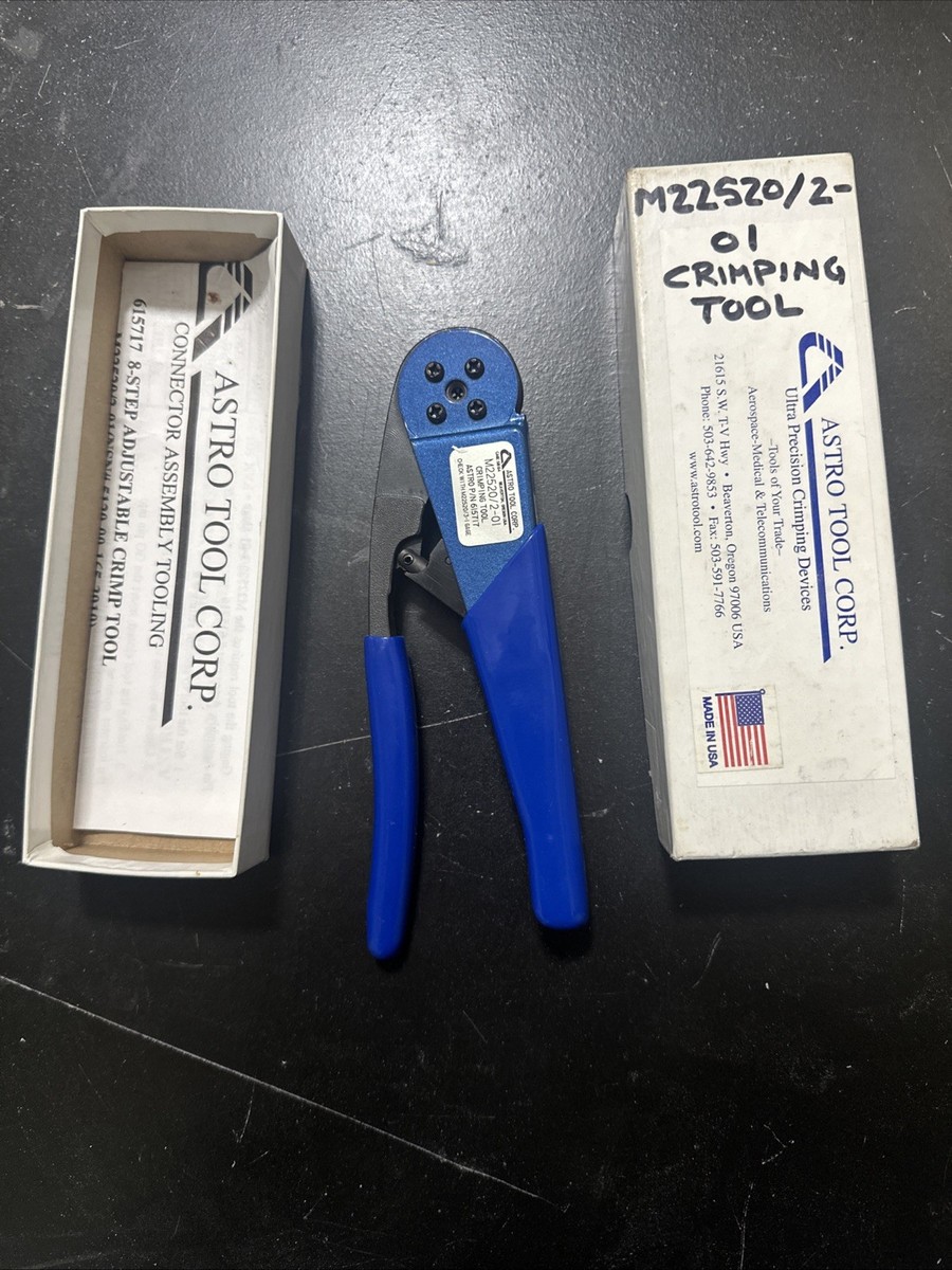 Astro Crimping Tool M22520/1-01 (615708) M22520/2-01 (615717) | eBay