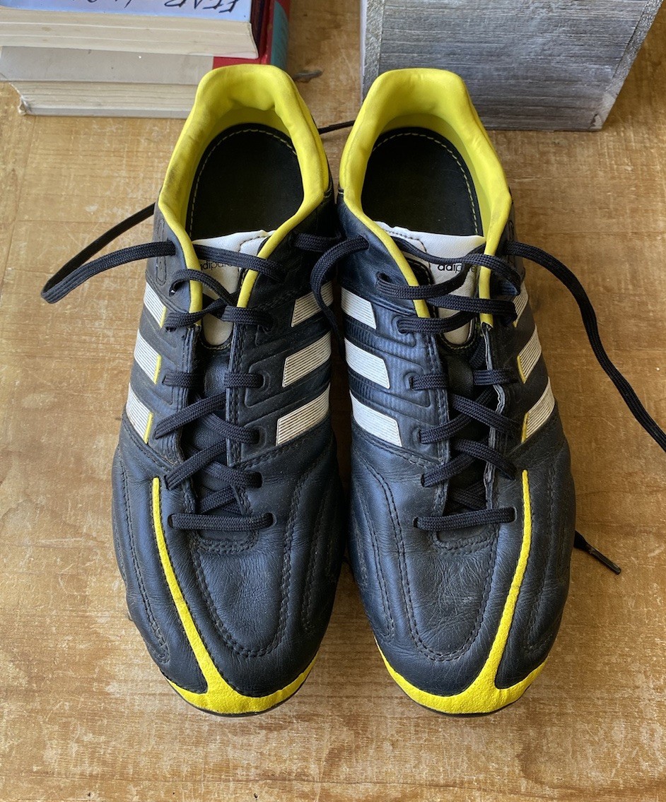 Adidas 11Pro FG Black Leather Football Soccer Cleats Boots Adidas 11Pro FG Black Leather Football Soccer Cleats Boots