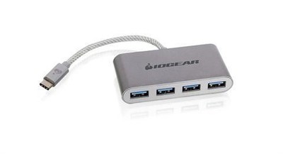 IOGEAR GUH3C14 HUB-C USB-C To 4-Port USB-A Hub ~E~