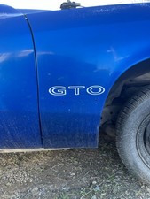 1973-1975 Pontiac Gtolemansgrand Am Front Fender Passenger Side-no Rust-oem Gm