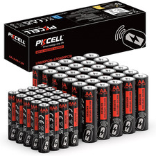 50 Count AA AAA Batteries Combo Pack,Ultra Long Lasting 1.5V Alkaline 20 Pack Tr 0.52 per gallon