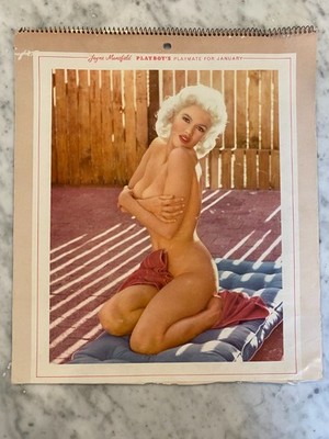 1957 Jayne Mansfield and Her Playmates Color Calendar (RARE)
