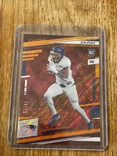 2022 Panini Prestige Football Pierre Strong Jr.  /75 Orange Xtra Points SSP RC