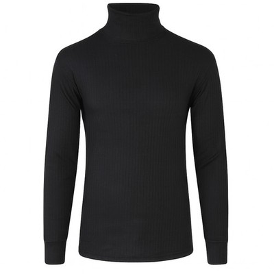 Herren Thermo Rollkragen Oberteil Langarm Base Layer Shirt, leicht warm Ski