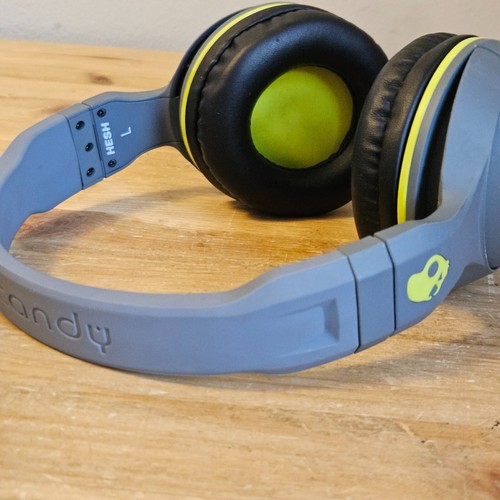 Skullcandy Hesh 2 Over-Ear Headphones Gray/Lime Green - Picture 5 of 9