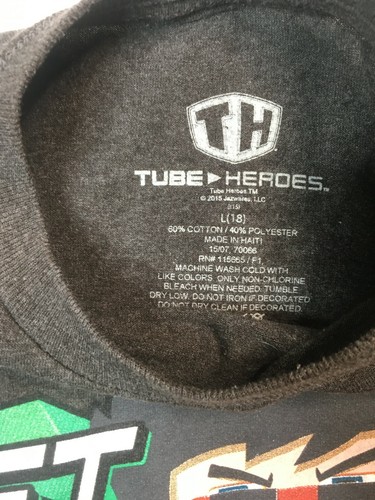 Tube Heroes Captain Sparklez Get On My Level Youth L (18) - Picture 2 of 9