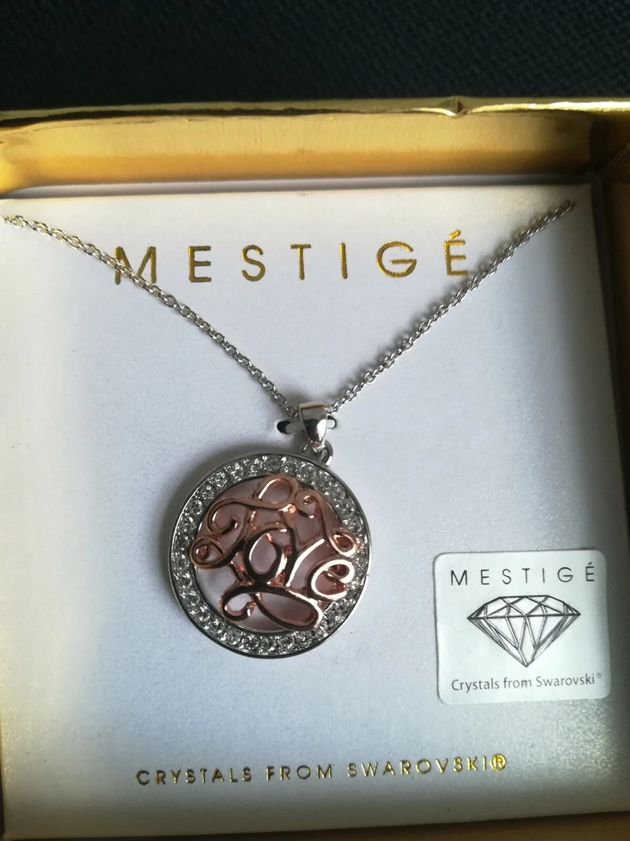 Mestige crystals from swarovski cheap necklace