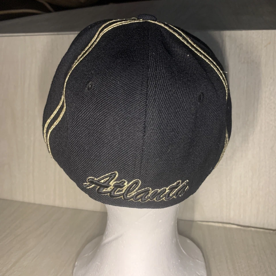 Gorra de béisbol Atlanta Pit Bull estrás ajustada mediana Foto 4 de 4