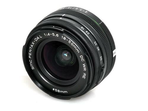 Pentax smc PENTAX-DA L 18-50mm F4-5.6 DC WR RE Zoom Lens Excellent from  Japan