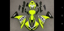 CARENE ABS YAMAHA R1 2009 2010 2011 - BIG BANG GIALLO FLUO'