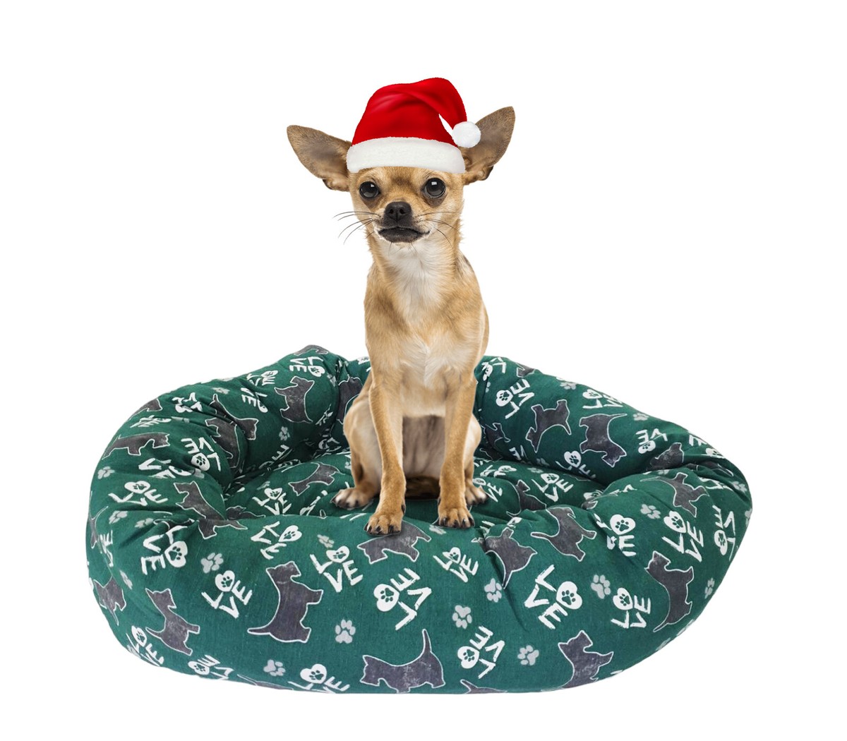 Cuccia Per Cani E Gatti Grande - Cuscino Morbido Lavabile 80x55 Cm Rosa Scuro