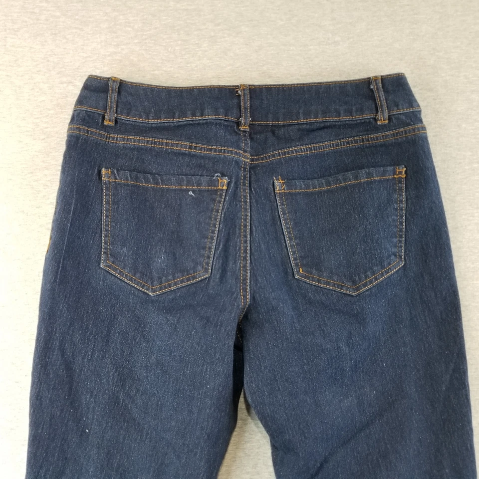 Pantalones de mezclilla Bobbie & Brooks para mujer talla S buena calidad lavado oscuro Normcore bonitos Foto 4 de 4