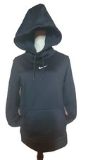 Nike Sportswear Tech Pullover Hoodie Funnel Neck Women s Size M Black