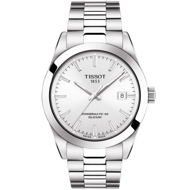 Tissot Gentleman Silver Men's Watch - T127.407.11.031.00 for sale online |  eBay