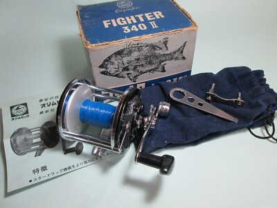 OLYMPIC FIGHTER 340II Bait Reel Vintage