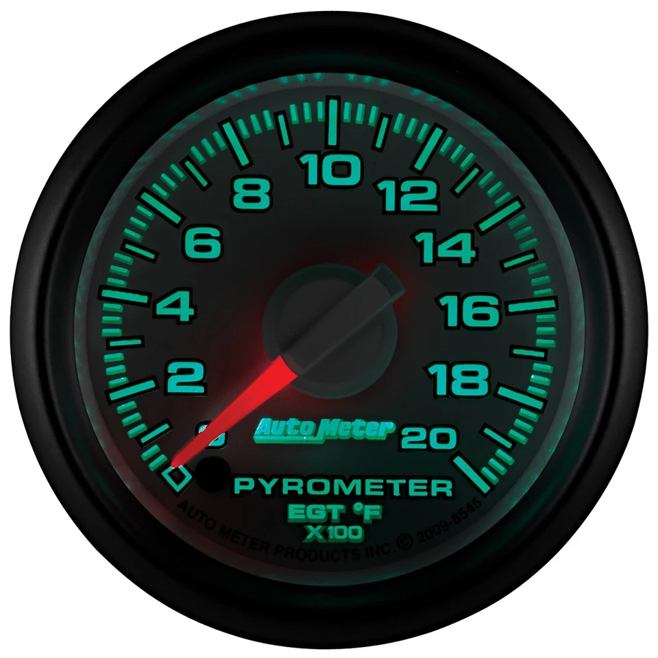 AutoMeter 8545 Gen 3 Dodge Factory Match Pyrometer/EGT Gauge Foto 3 de 4