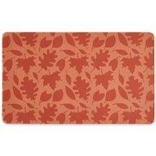 VCNY HOME Tonal Leaves Fall Kitchen Mat, 18" x 30"