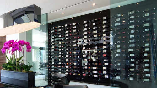 Hafele Premium Case Pack Quantity Wall-Mounted Wine Pegs Bottle Display Rack wit - Picture 4 of 25