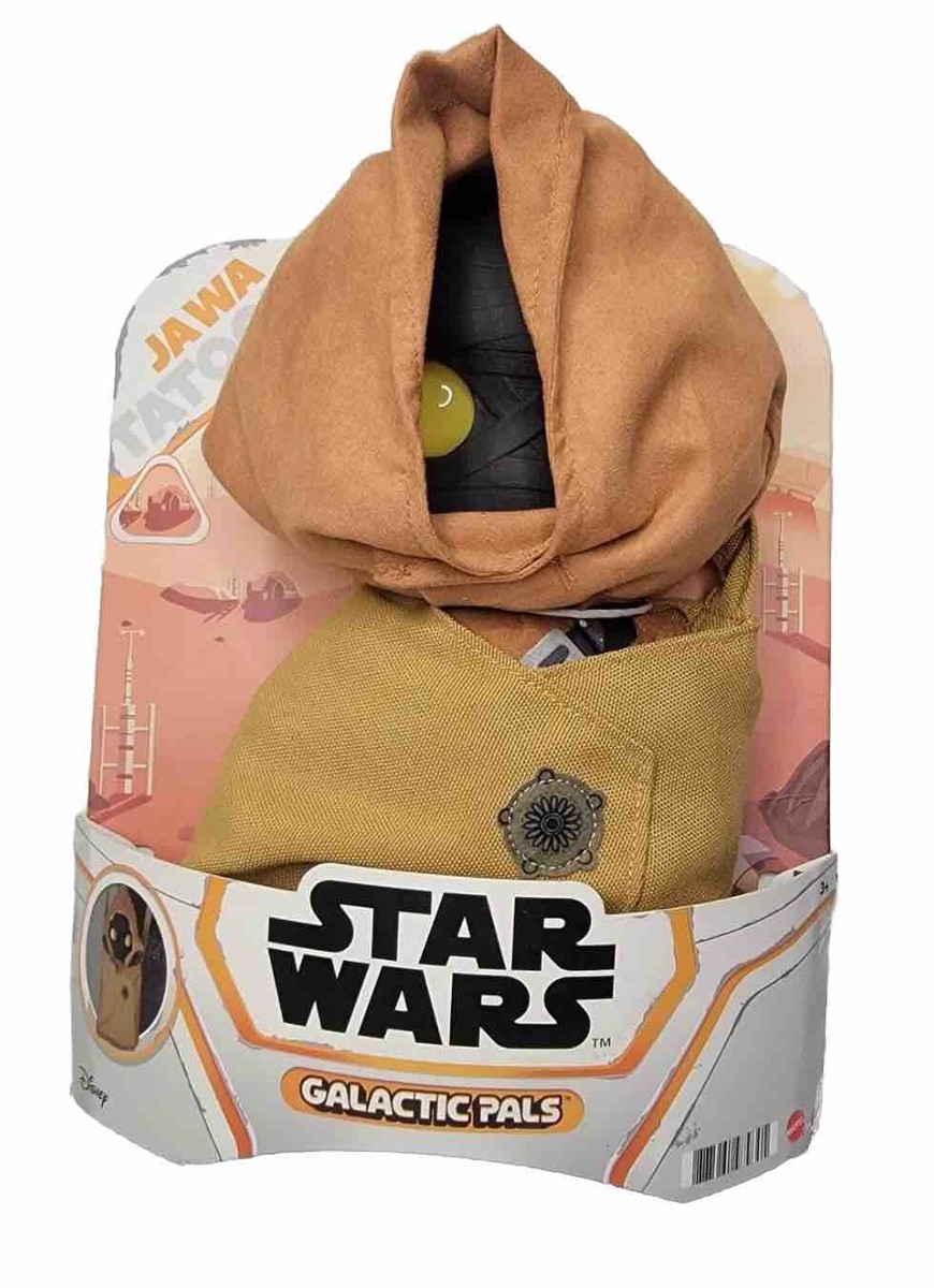 Disney Plush Star Wars Galactic Pals Jawa Tatooine Stuffed Animal