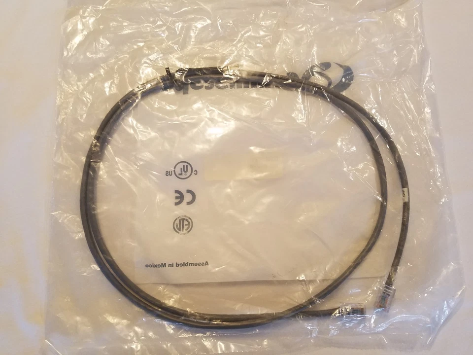 Cat5e U/UTP Patch Cord UNC5-GY-5F Uniprise RJ45-RJ45 Gray - 5 Feet QUANTITY OF 4 - Image 3 of 4