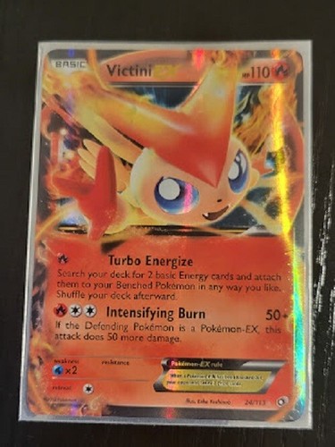 Pokémon TCG Victini EX Legendary Treasures 24/113 Holo Holo Rare EX - 第 1/1 張圖片