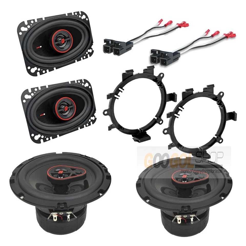Cerwin Vega 6.5" & 4x6" Truck Speakers & 10" Powered Subwoofer for 1995-up GM — 第 2/3 张图片