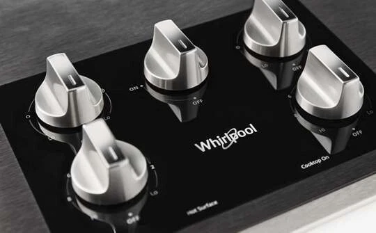 Whirlpool 36" Cocina Eléctrica Cerámica Vidrio con Dos Elementos Radiantes Debidos Foto 4 de 4