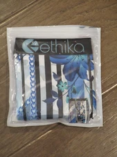 ETHIKA THE STAPLE FULL BLOOM BLUE BOXER BRIEFS  SIZE 2XL