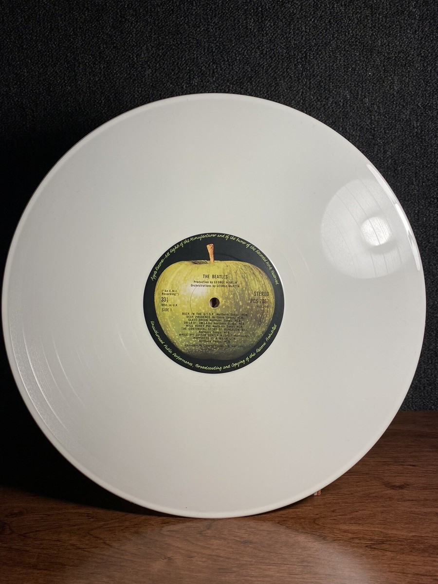 The Beatles WHITE ALBUM UK版 Side3,4のみ THE BEATLES WHITE ALBUM LP UK STEREO FACTORY SAMPLE DEMO