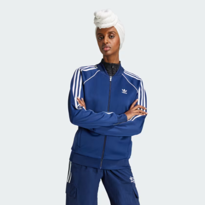 Adidas Adicolor Classics SST womens track jacket Dark Blue IZ2836