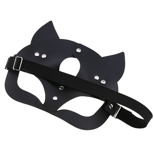 Fox Mask Costume Accessory for Women Masquerade Adjustable Head Half Face Mask - Picture 4 of 15