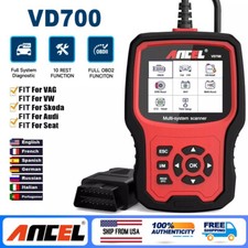 Ancel Vd700-us For Vag Obd2 Scanner Full System Diagnostic Tool Code Reader Abs