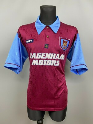 West Ham United Extérieur Maillot de foot 1996 - 1997. Sponsored by