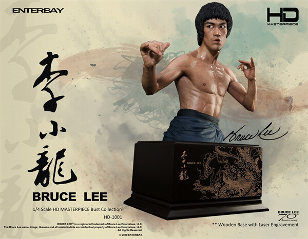 Enterbay HD-1001 1/4 Bruce Lee Bust 70th Anniversary HD1001 Enterbay HD-1001 1/4 Bruce Lee Bust 70th Anniversary HD1001
