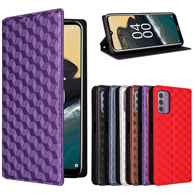 For Nokia C300, Luxury Magnetic Wallet Case Cover Flip Leather Card Slots