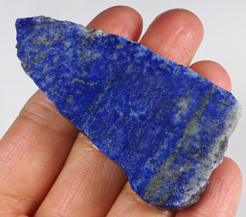 145Ct Natural Afghan Lapis Facet Rough Specimen YLP1754