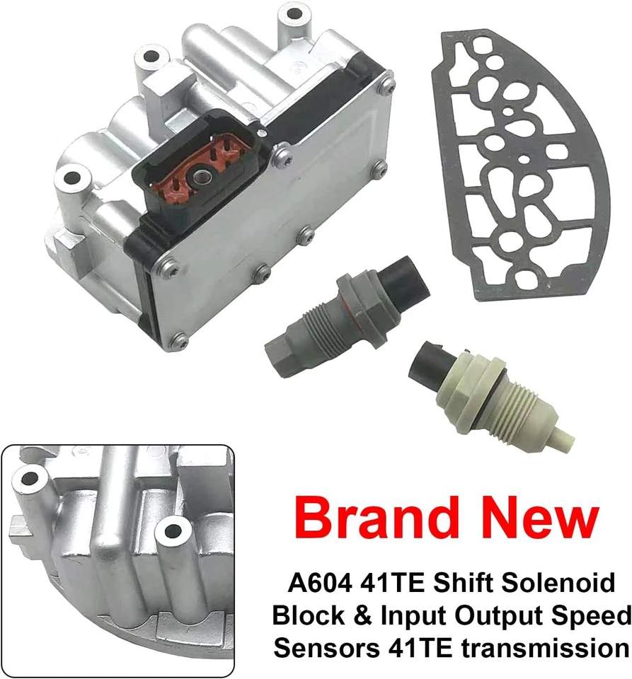 Solenoide de cambio de transmisión A604 41TE para Chrysler Sebring Dodge Caravan Dynasty Foto 2 de 4