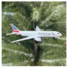 American Airlines Ornament – Custom Hanging Airplane Ornament – Aviation Gift