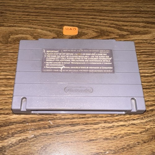 International Superstar Soccer Deluxe SNES autentico Super Nintendo testato 41A13 - Foto 3 di 3